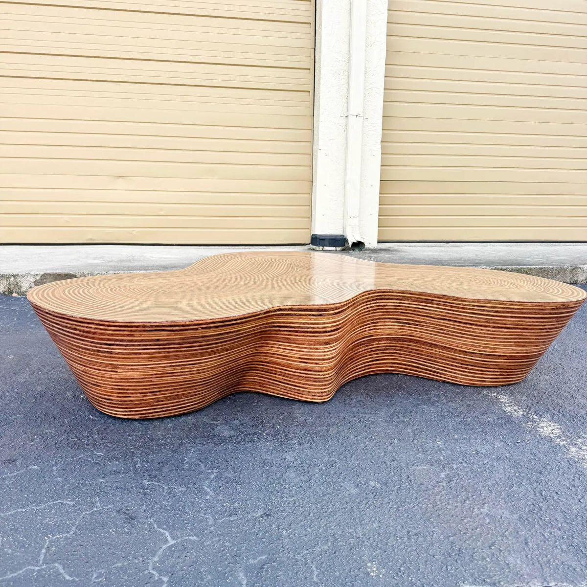 Boho Chic Rattan Orgo Coffee Table by Ogetti - Dolphin & Flamingo