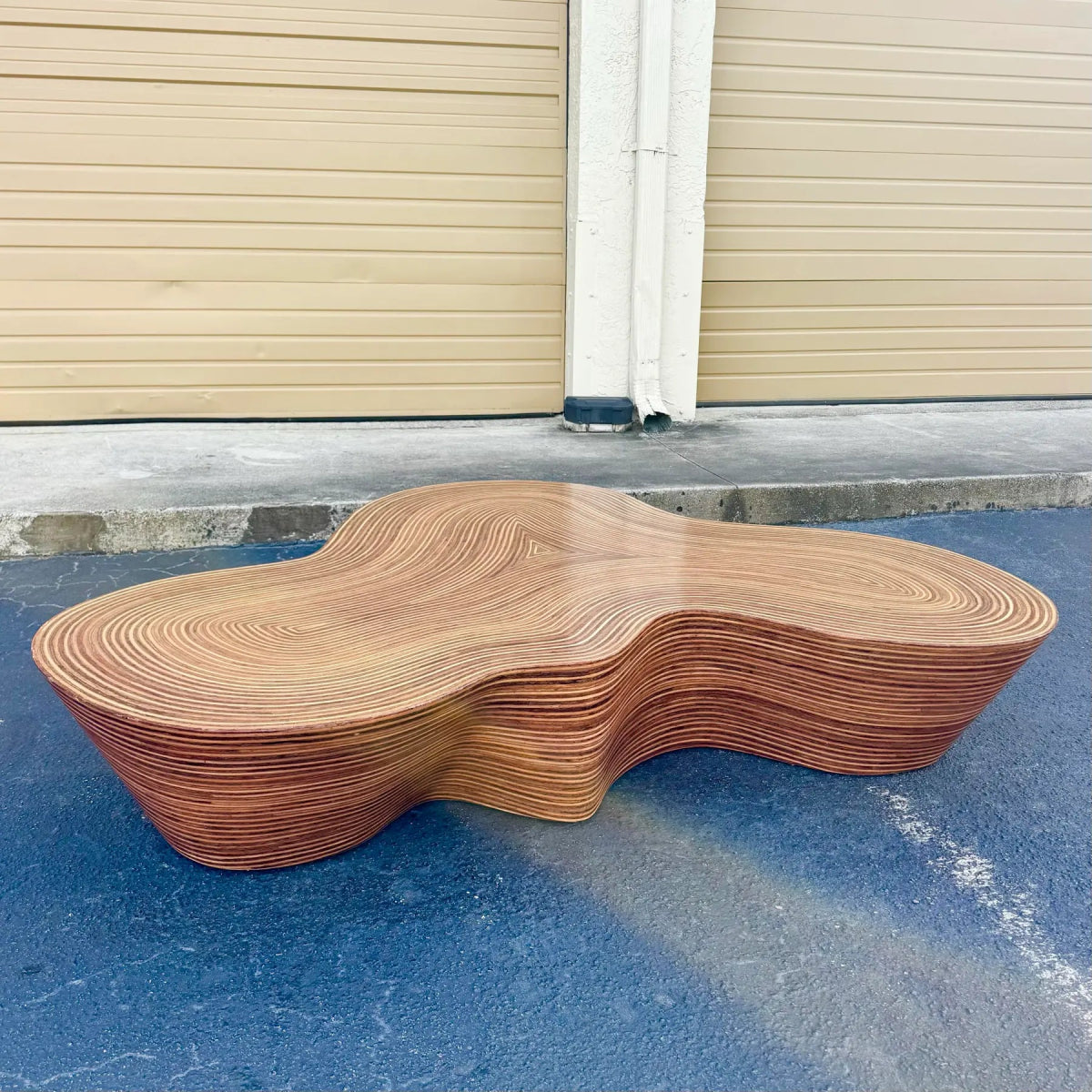 Boho Chic Rattan Orgo Coffee Table by Ogetti - Dolphin & Flamingo