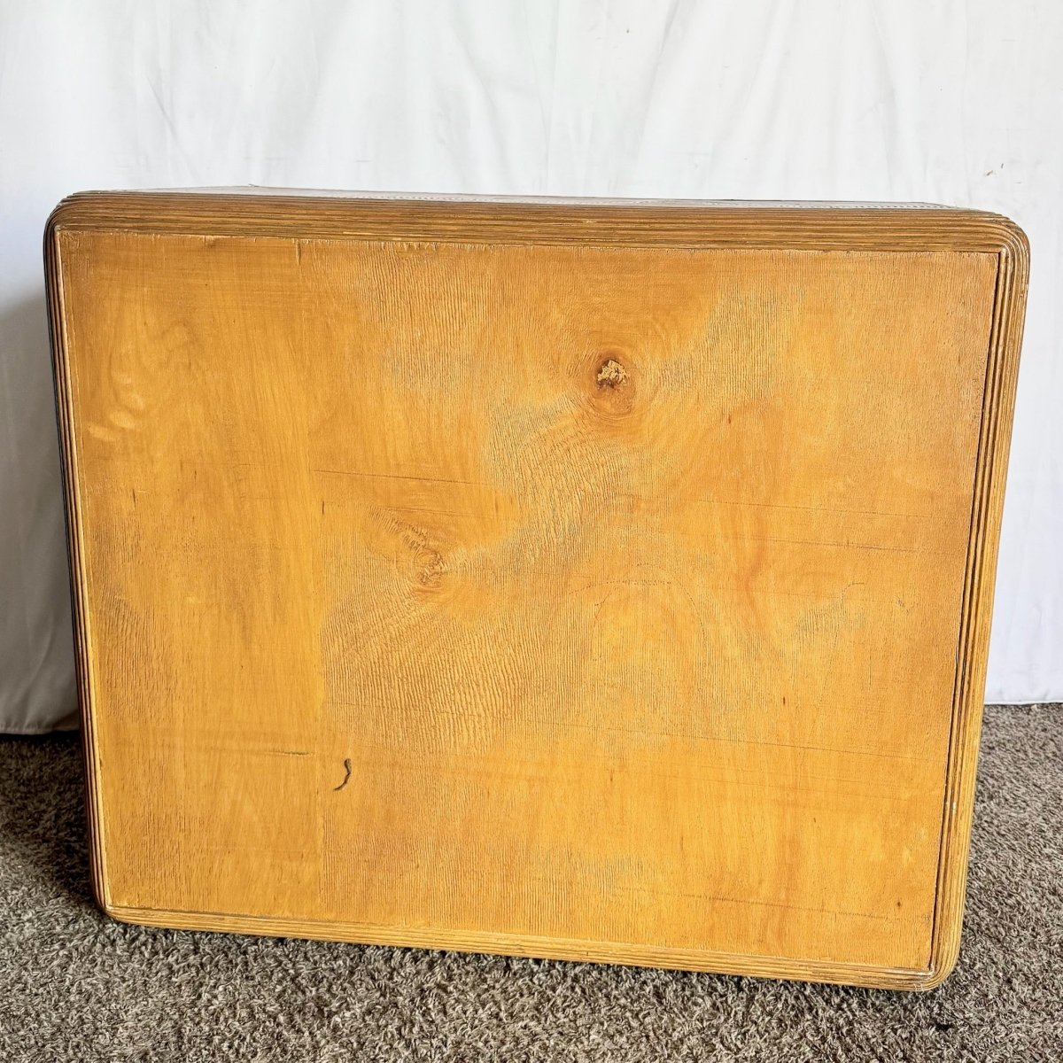 Boho Chic Swirl Pencil Reed Sideboard/Cabinet - Dolphin & Flamingo