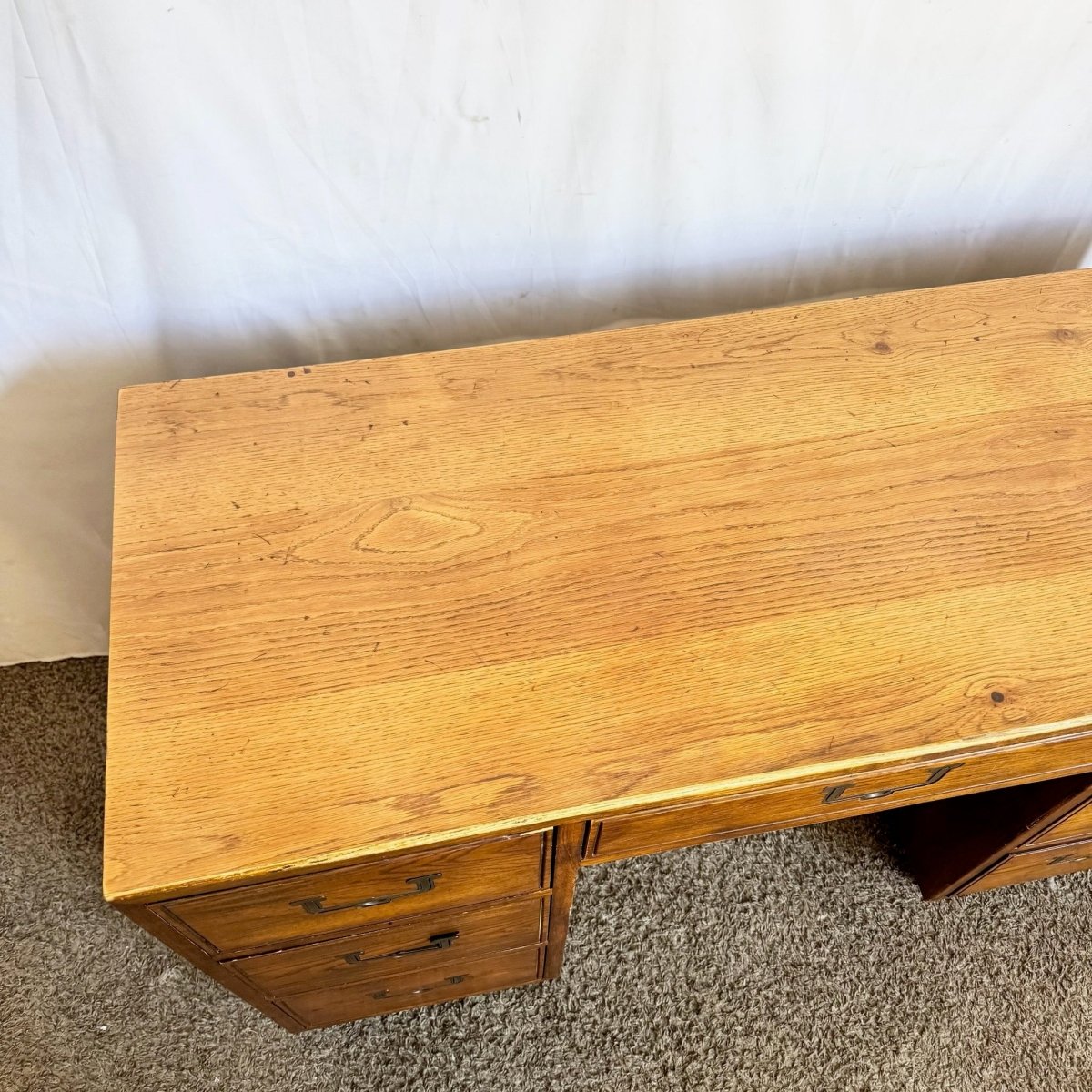 Campaign ״Artefacts” Desk by Henredon - Dolphin & Flamingo