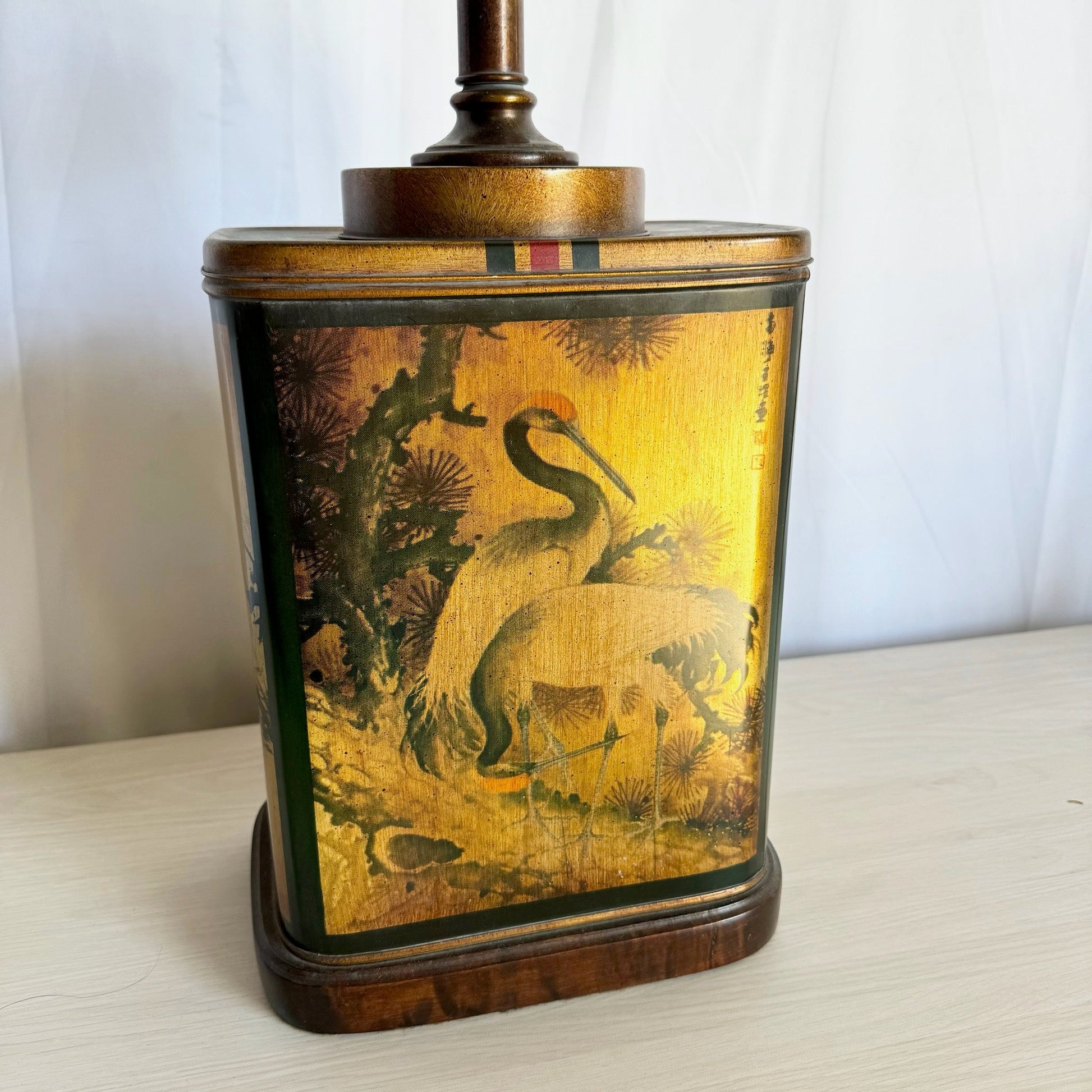 Chinoiserie Tin Can Table Lamp by Frederick Cooper - Dolphin & Flamingo