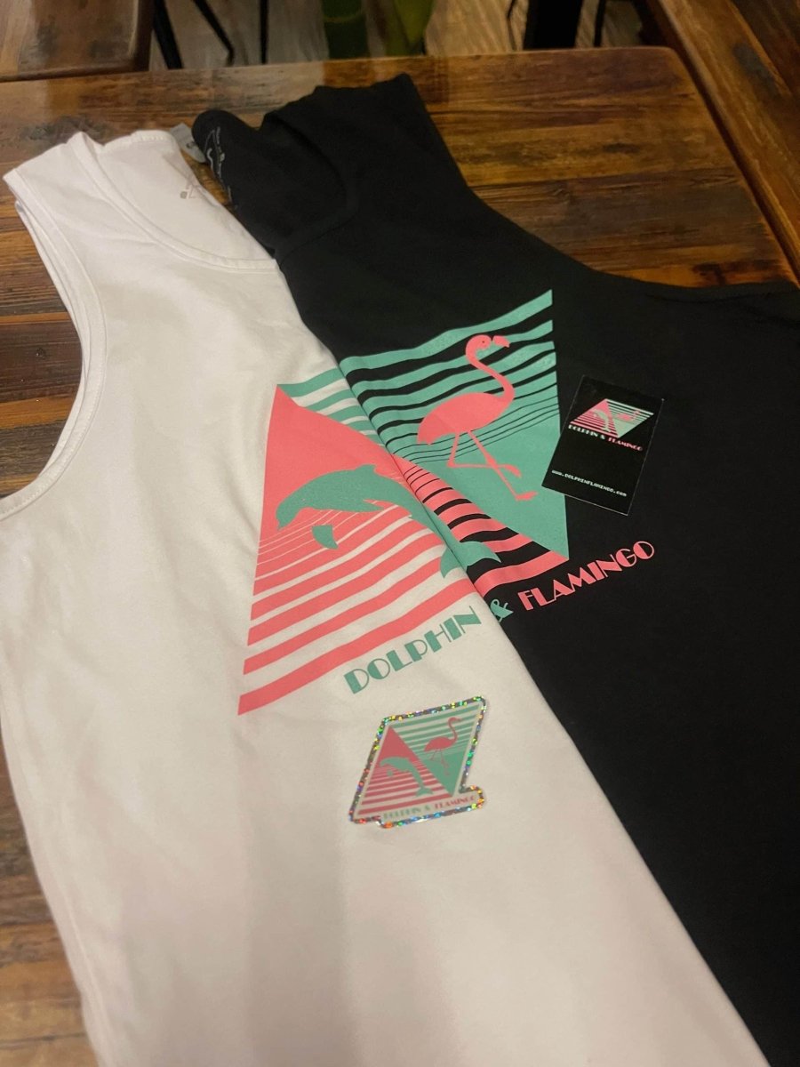 Dolphin & Flamingo Signature Tank Top - Dolphin & Flamingo