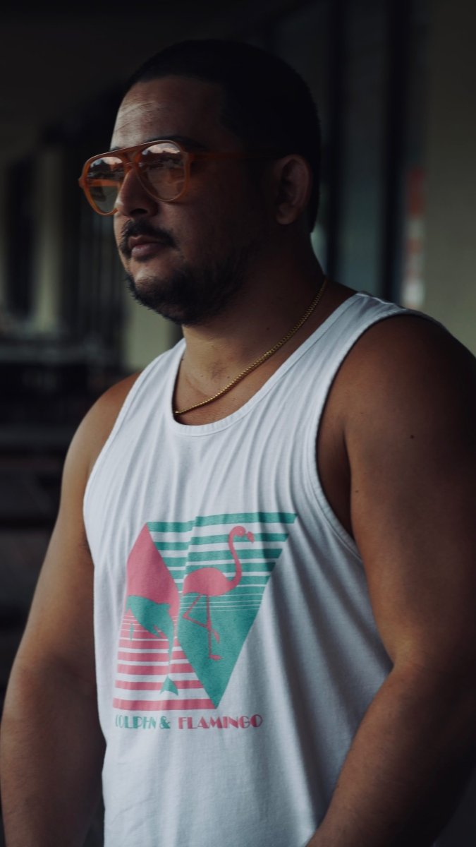 Dolphin & Flamingo Signature Tank Top - Dolphin & Flamingo