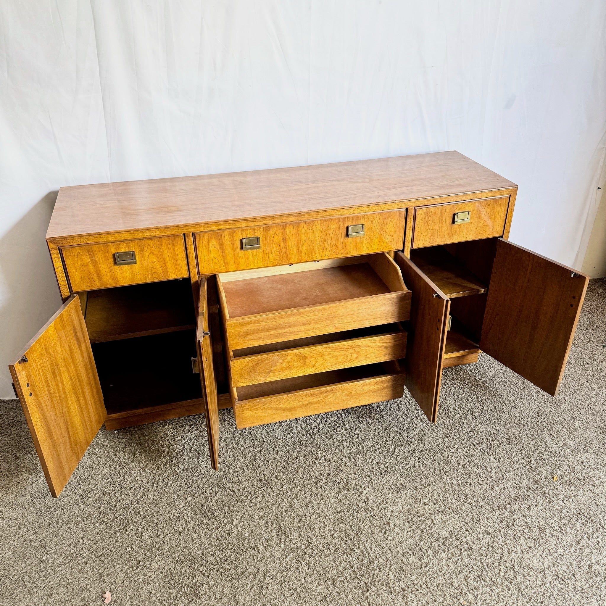 Mid Century Modern “Consensus” Credenza by Drexel - Dolphin & Flamingo