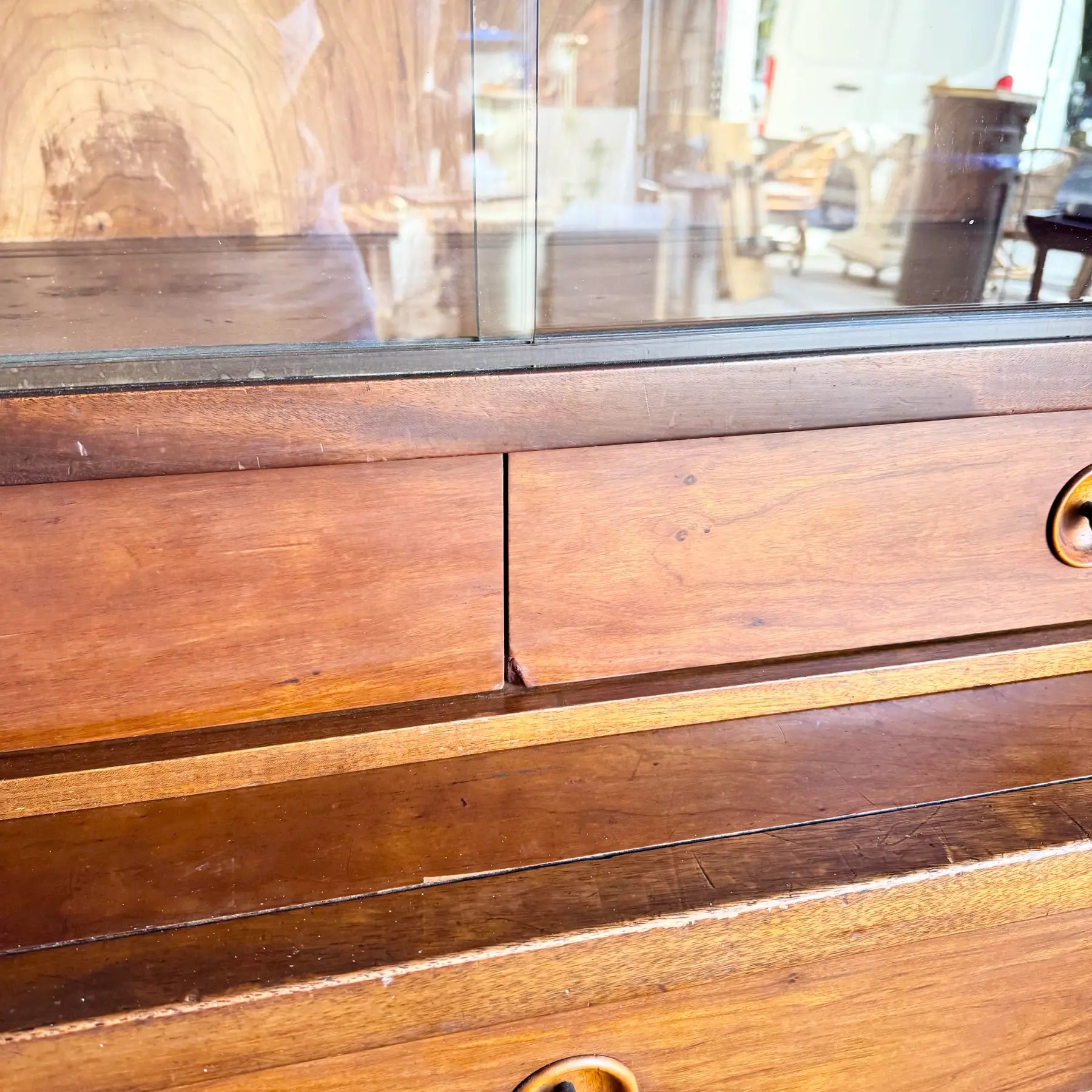 Mid Century Modern Counterpoint Credenza With Hutch/China Cabinet by Drexel