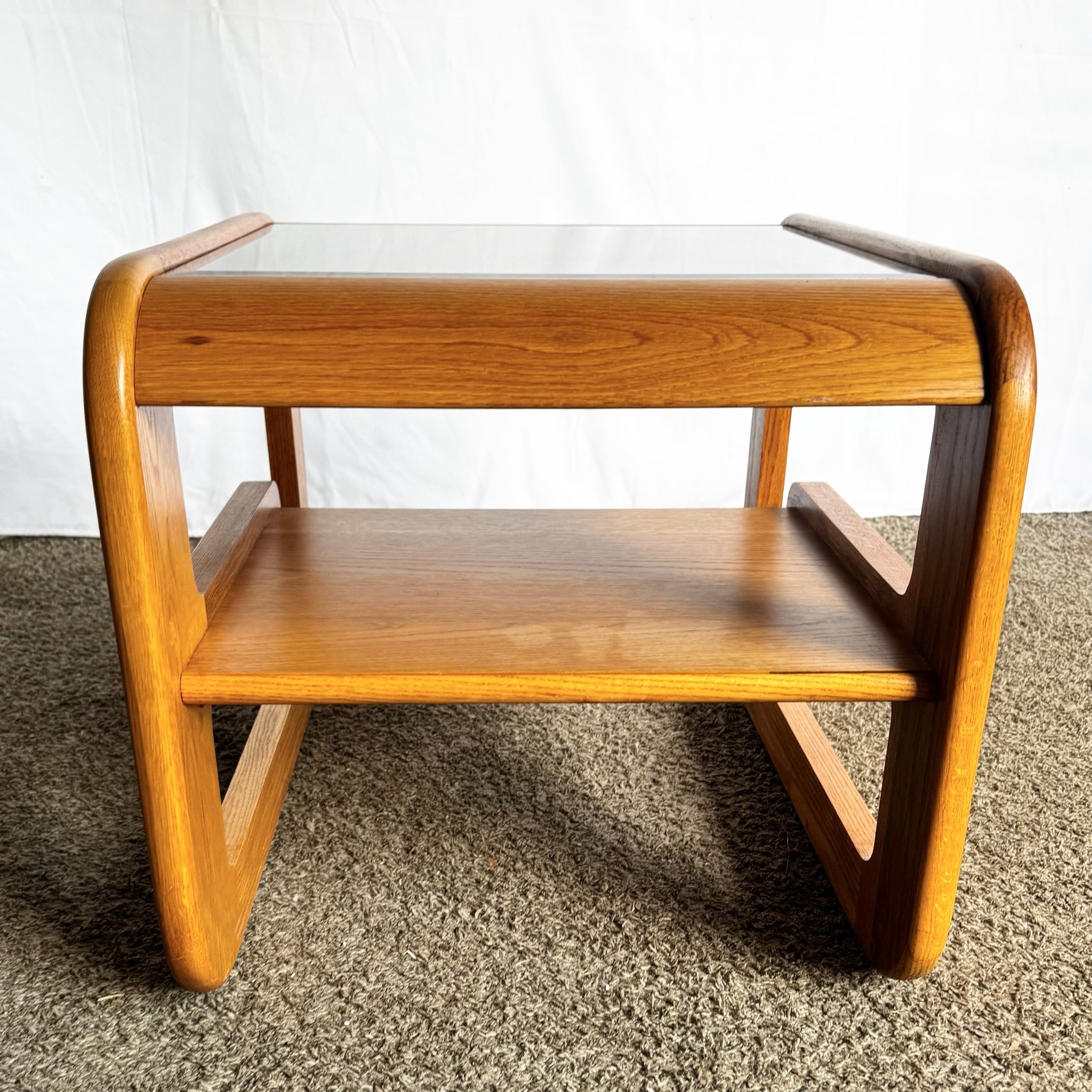 Mid Century Lou Hodges Table – Dolphin & Flamingo