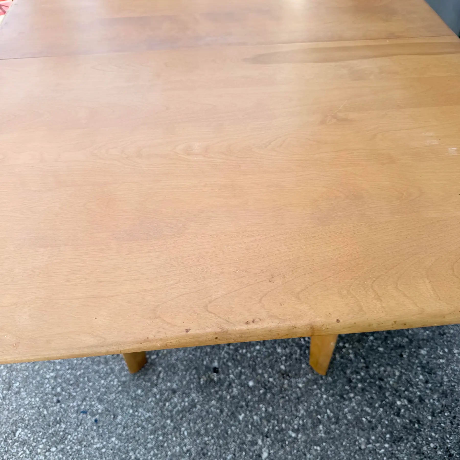 Mid Century Modern M166 Drop Leaf Dining Table by Haywood Wakefieldr Dolphin & Flamingo
