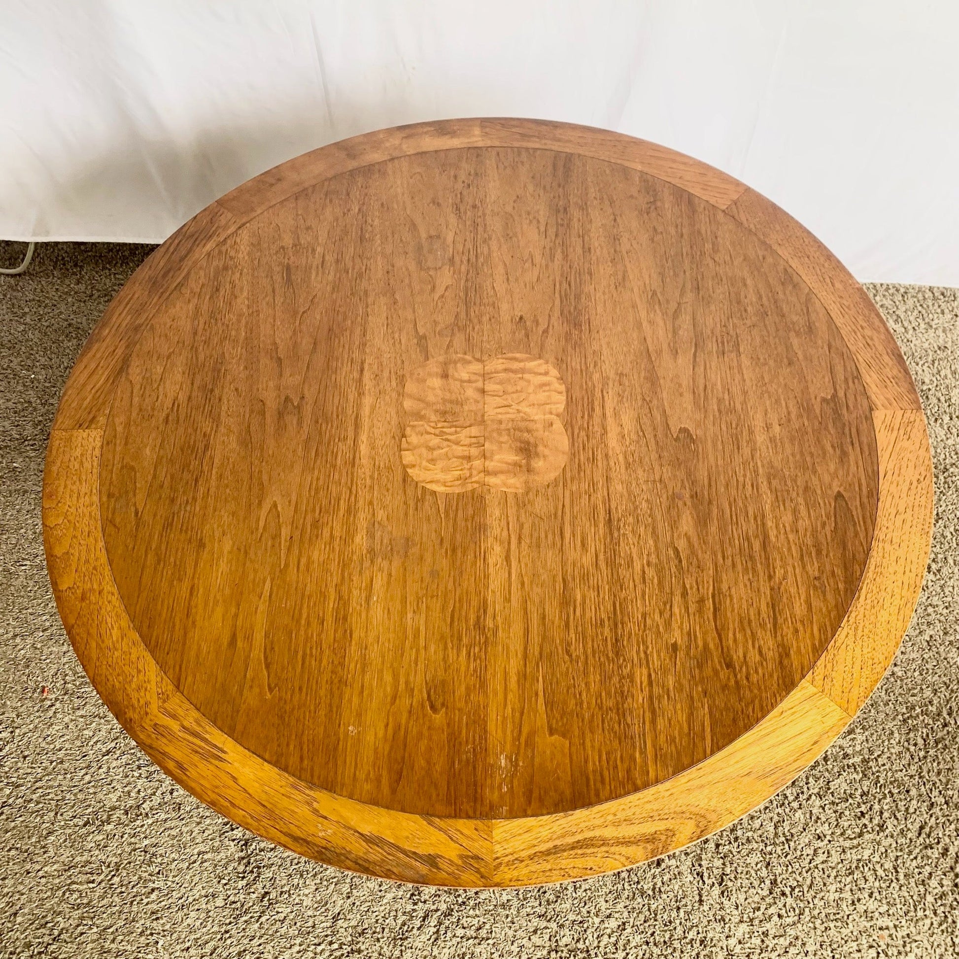 Mid Century Modern Sophisticate Swivel Top Adjustable Coffee Table by Tomlinson - Dolphin & Flamingo