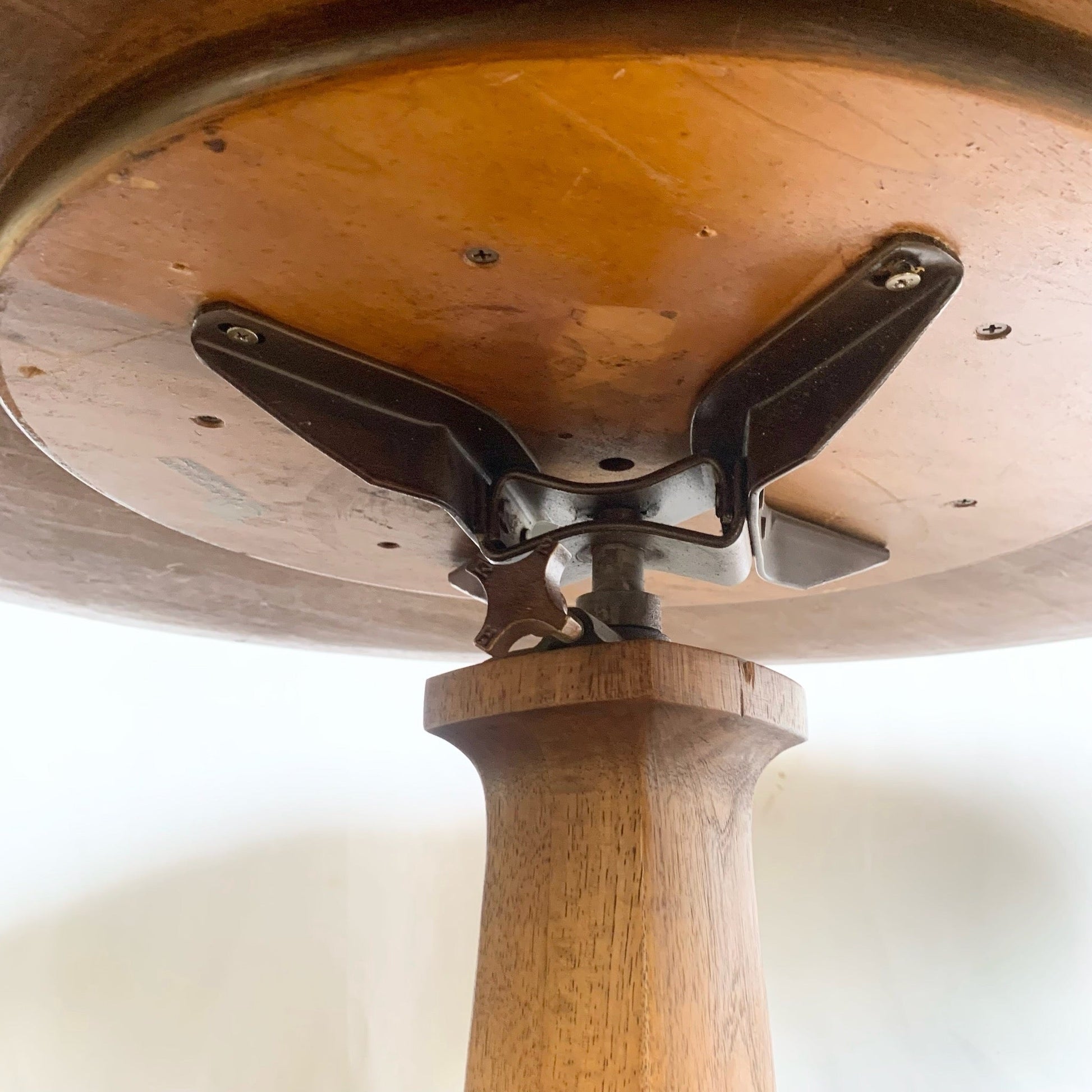 Mid Century Modern Sophisticate Swivel Top Adjustable Coffee Table by Tomlinson - Dolphin & Flamingo