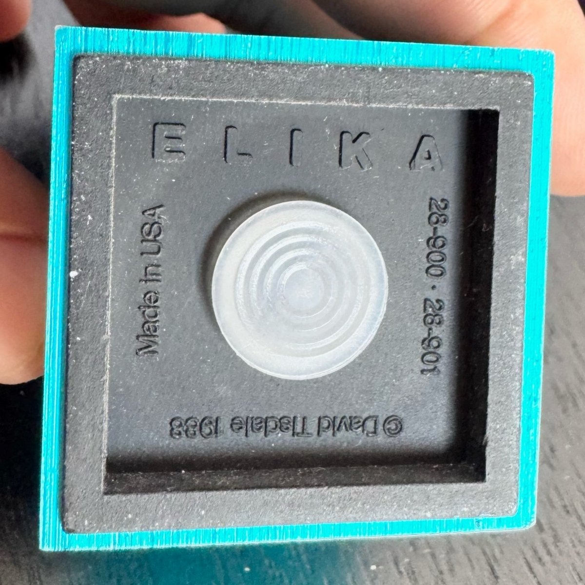 Postmodern Blue and Purple Salt and Pepper Shakers by David Tisdale for Elika, 1988 - Dolphin & Flamingo