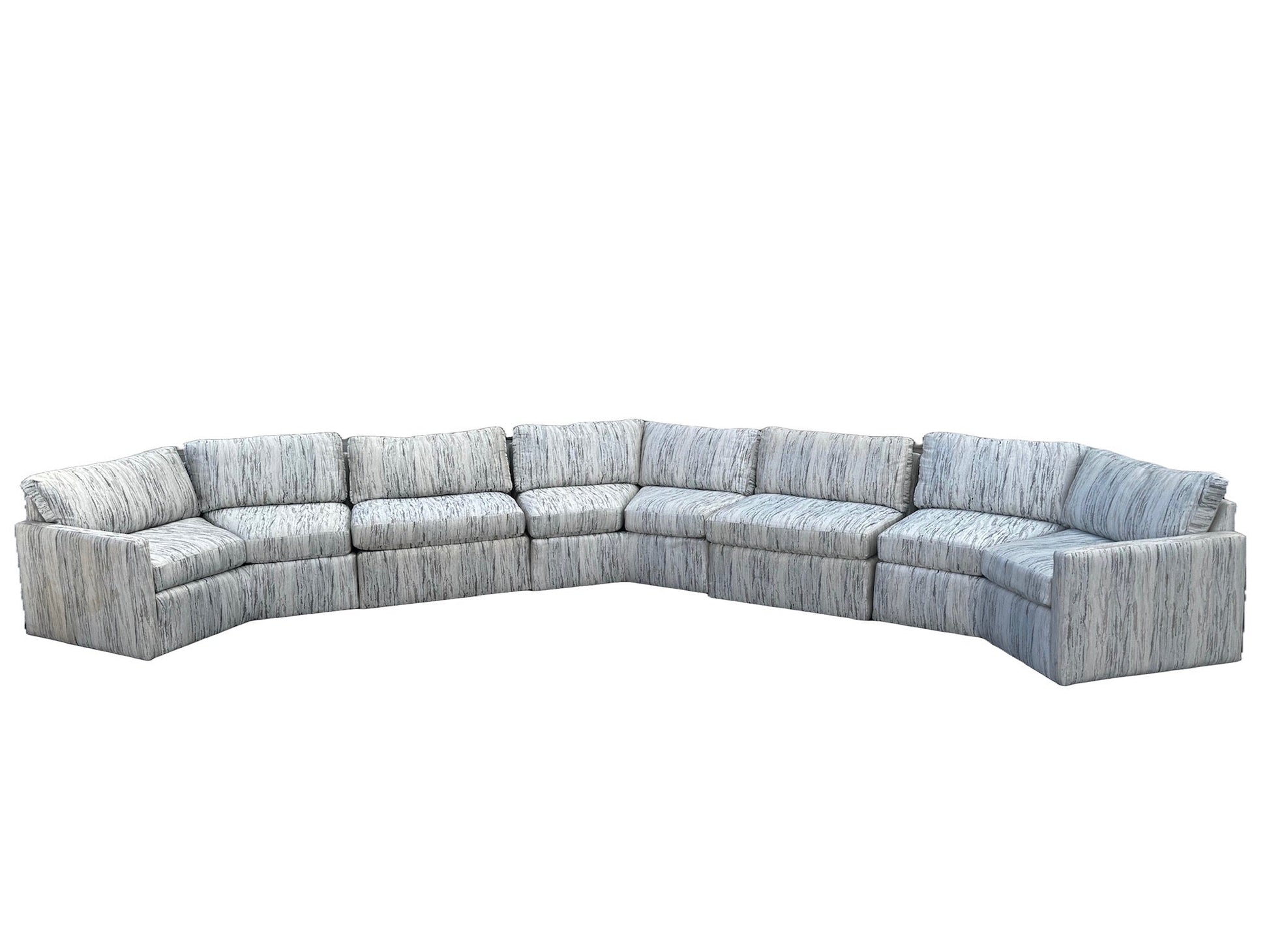 Postmodern Flair Modular Sectional Sofa by Bernhardt - Dolphin & Flamingo