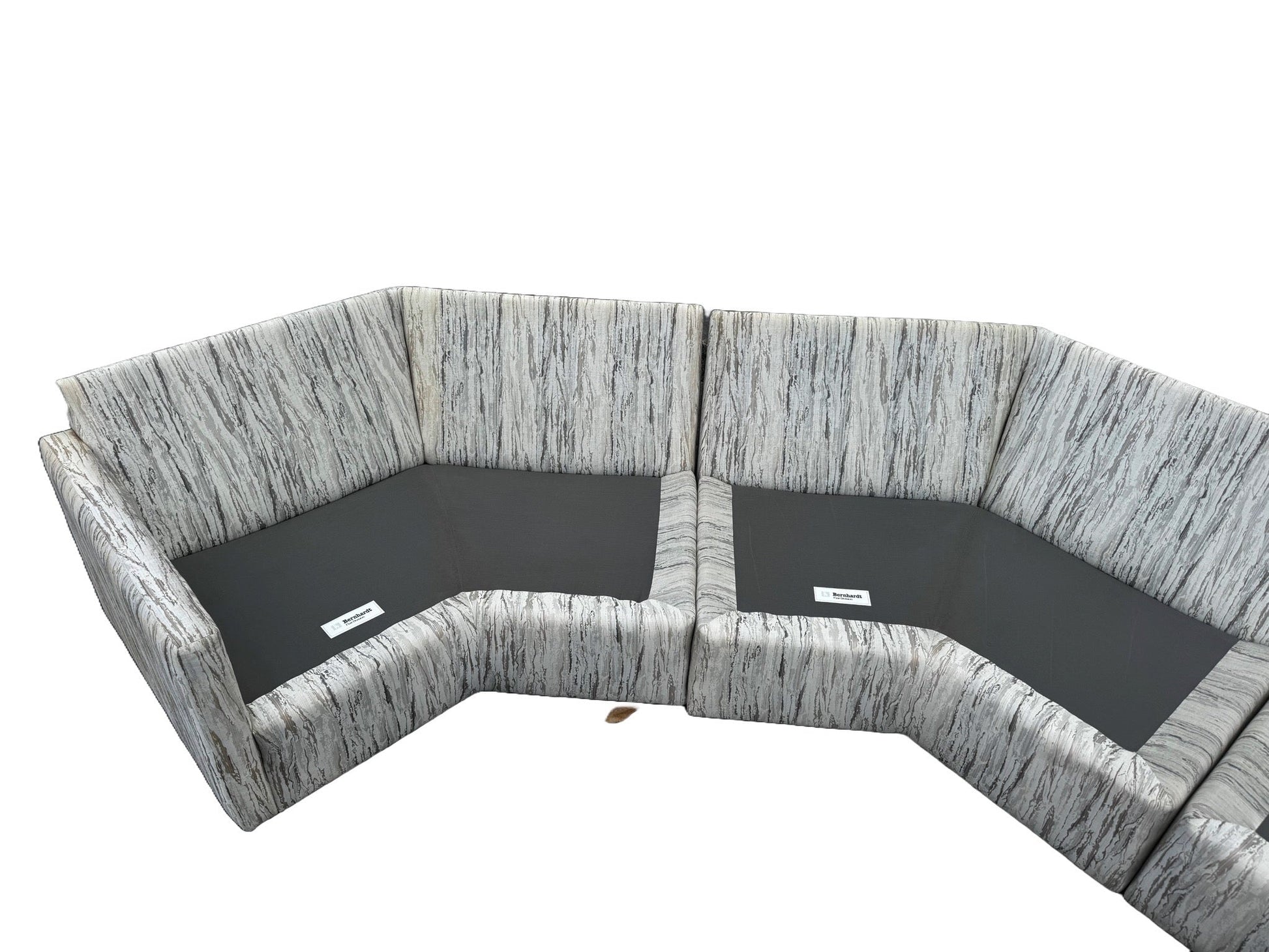 Postmodern Flair Modular Sectional Sofa by Bernhardt - Dolphin & Flamingo