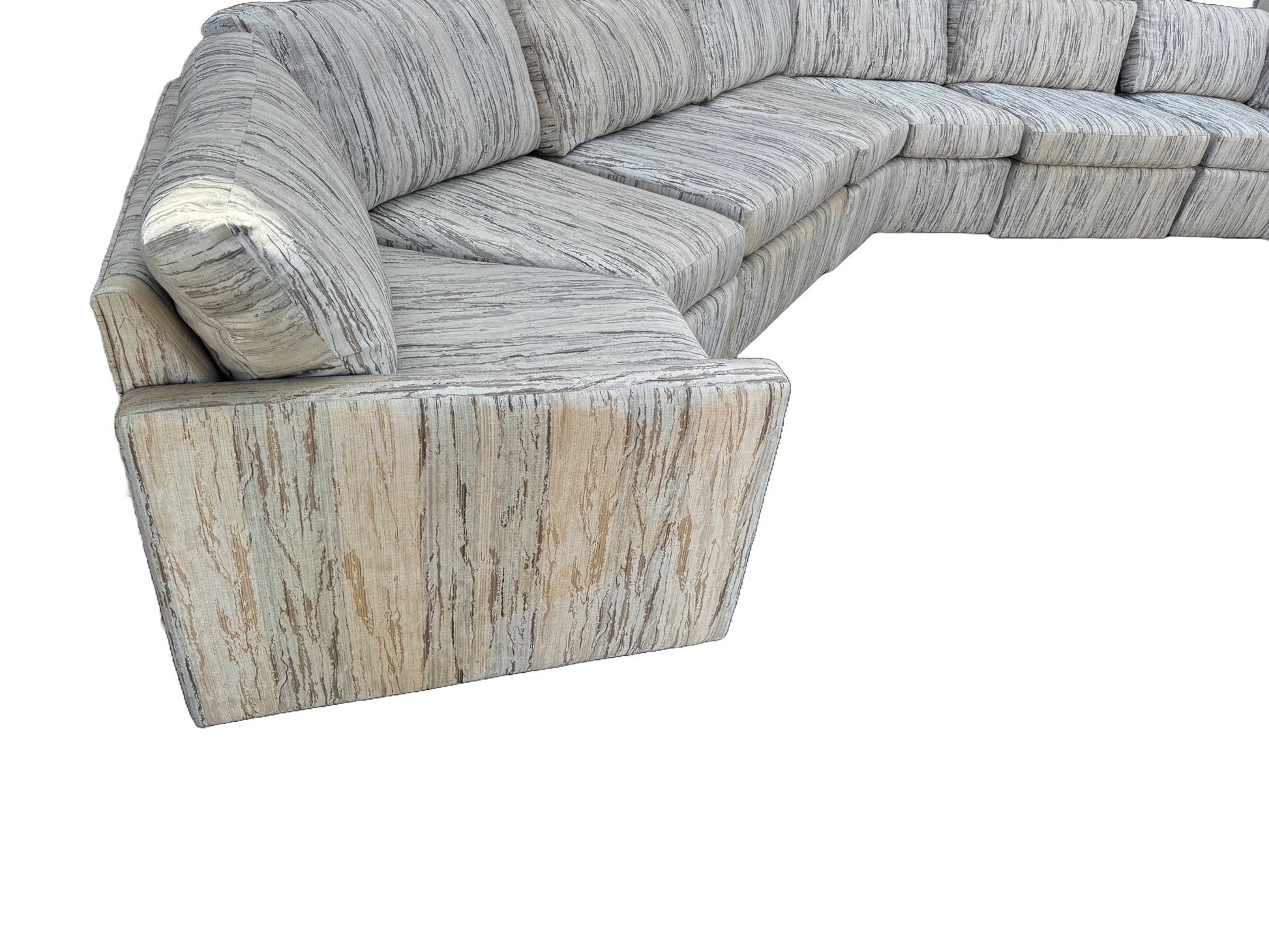 Postmodern Flair Modular Sectional Sofa by Bernhardt - Dolphin & Flamingo
