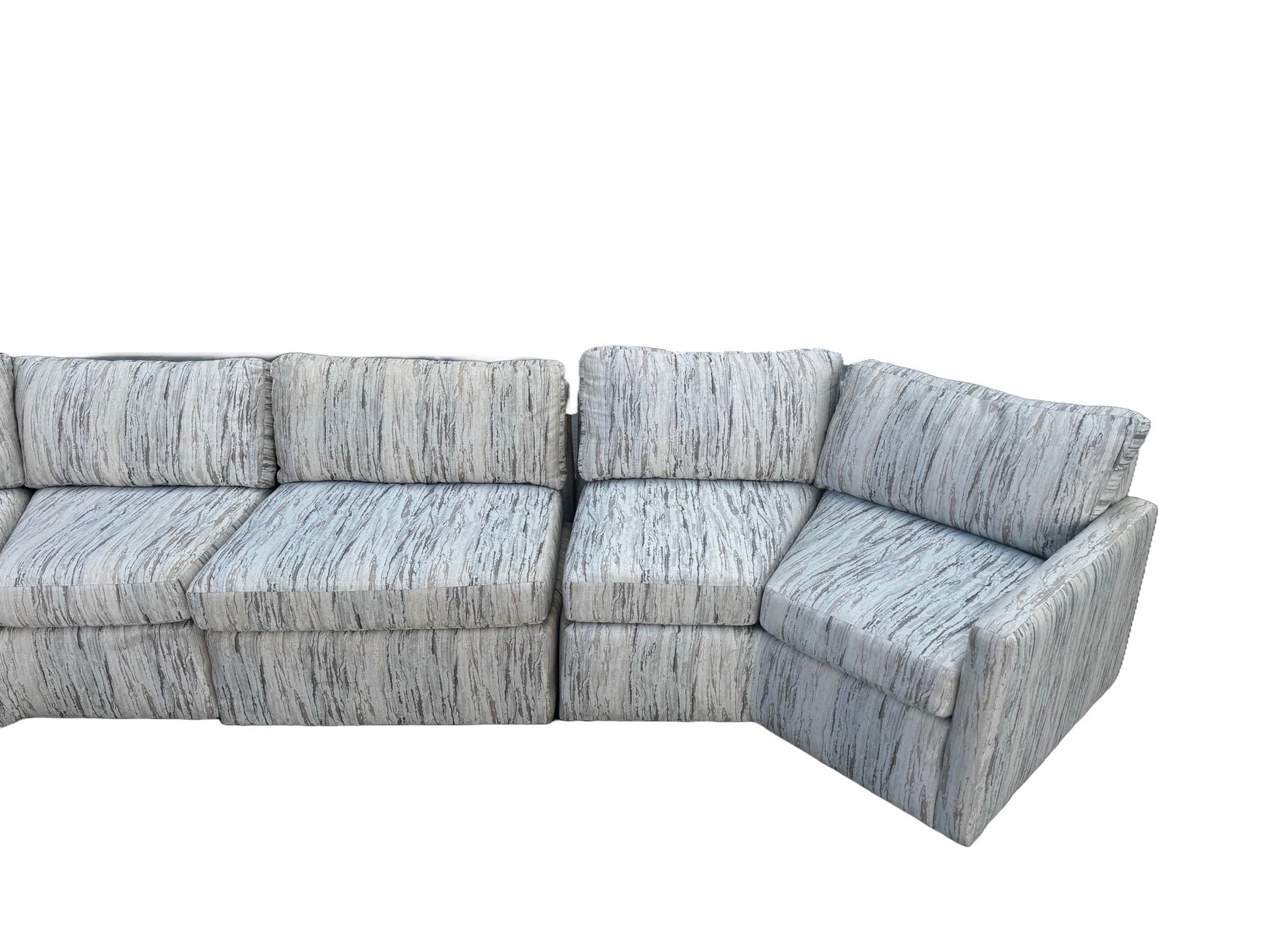 Postmodern Flair Modular Sectional Sofa by Bernhardt - Dolphin & Flamingo