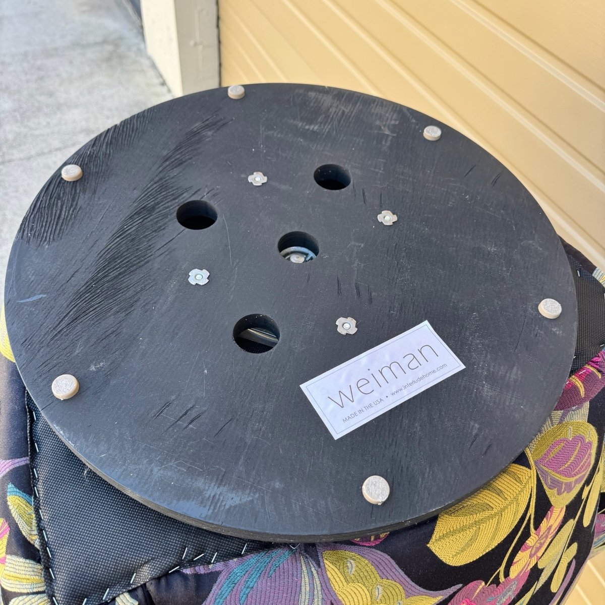 Postmodern Michael Wolk for Weiman Swivel “Miami Chairs” - A Pair - Dolphin & Flamingo