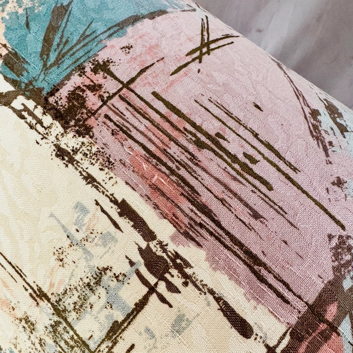 Postmodern Sculpted Upholstered Flared Lounge Chair - Dolphin & Flamingo