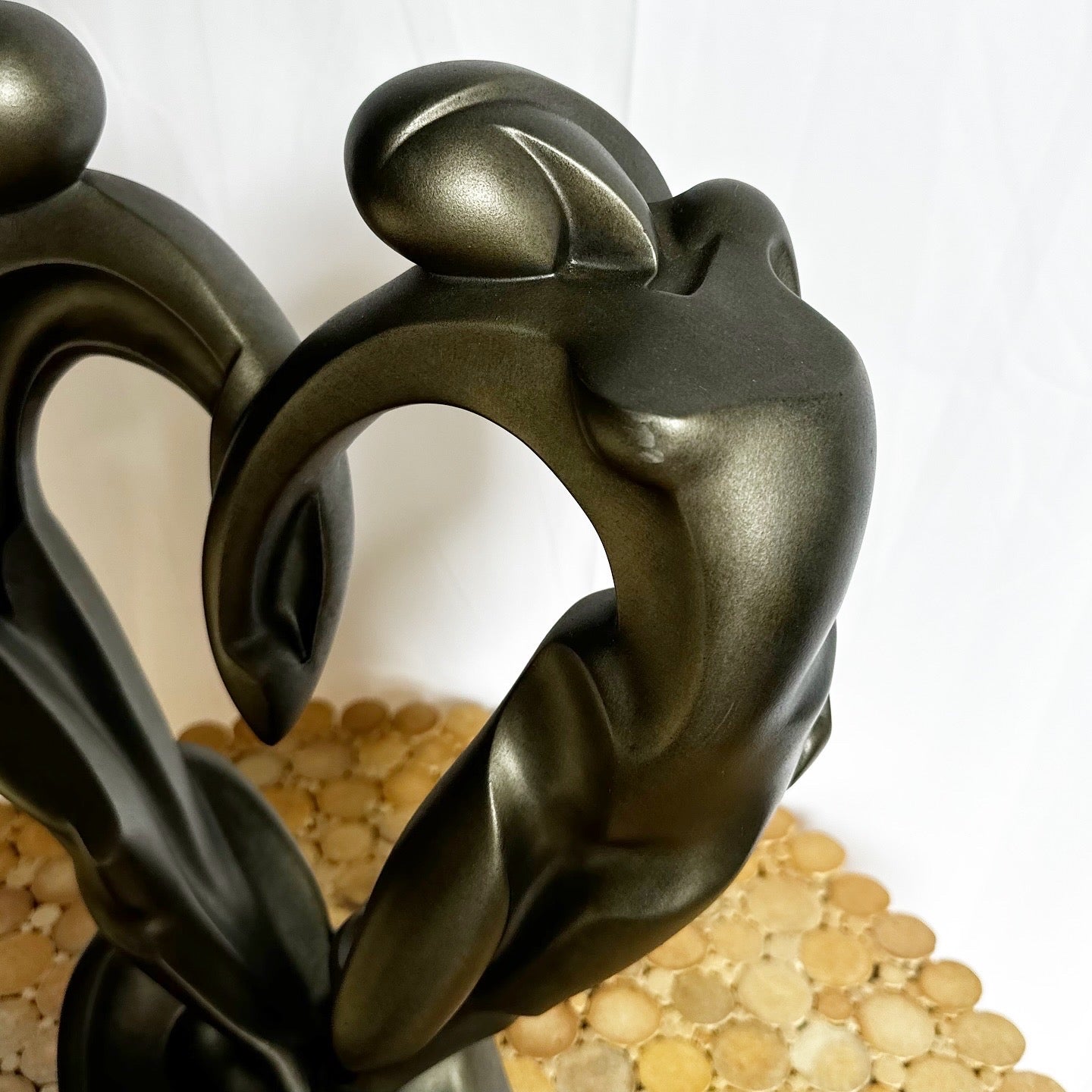Postmodern “Soul Mates” Sculpture by Austin Productions - Dolphin & Flamingo