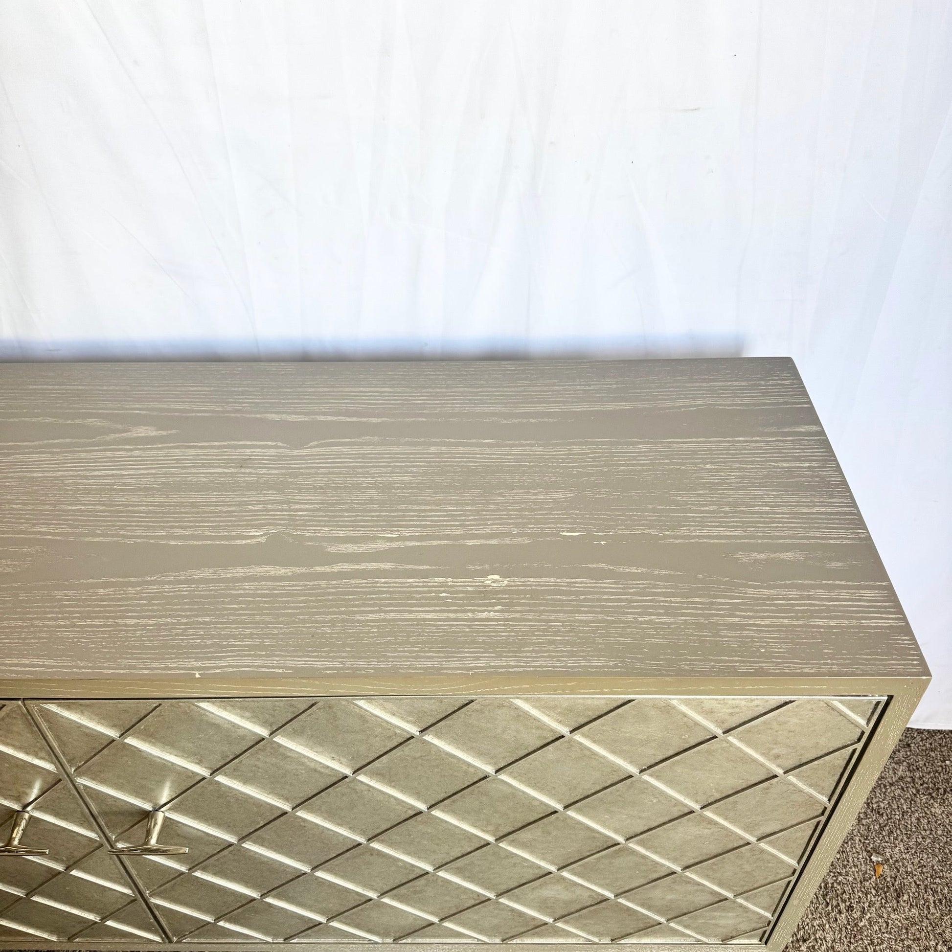 Sherrill Occasional Vintage Made Modern Franco Cerused Ash Wood Credenza - Dolphin & Flamingo