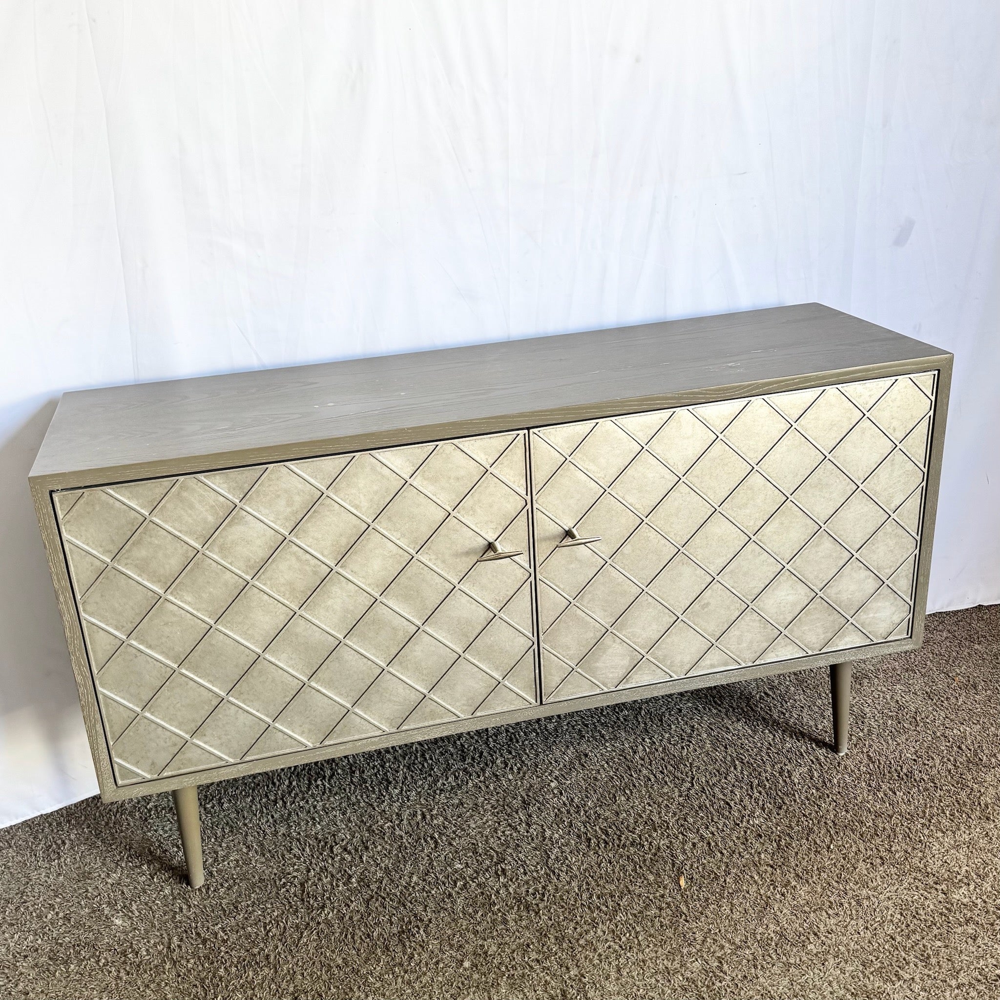 Sherrill Occasional Vintage Made Modern Franco Cerused Ash Wood Credenza - Dolphin & Flamingo