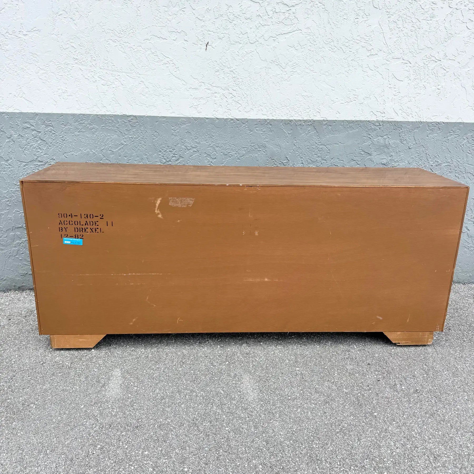 Vintage Accolade Campaign Dresser by Drexel Dolphin & Flamingo