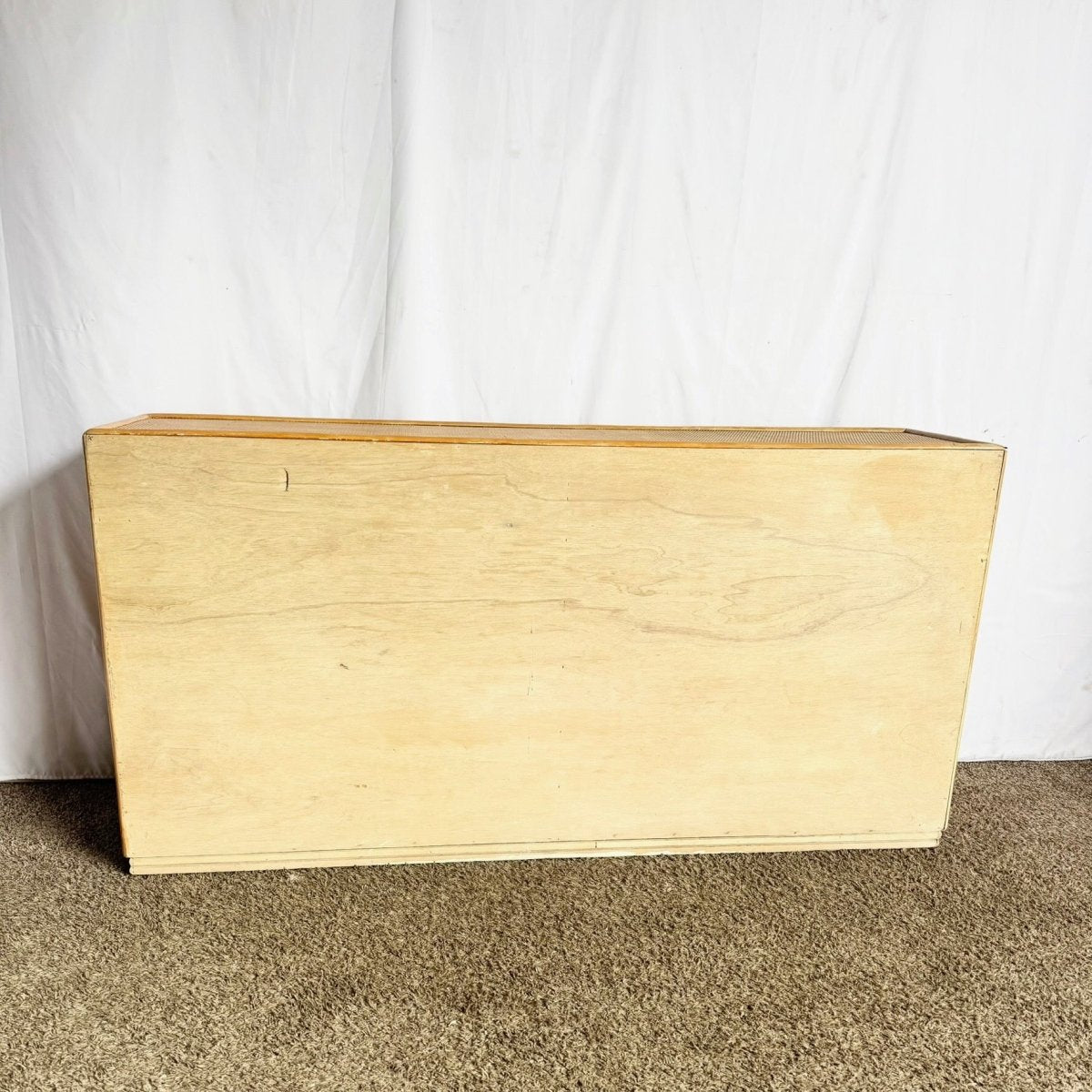 Vintage Boho Chic Rattan Credenza - Dolphin & Flamingo