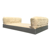 Vintage Brueton Radiator Bed by Stanley Jay Friedman - Queen Dolphin & Flamingo