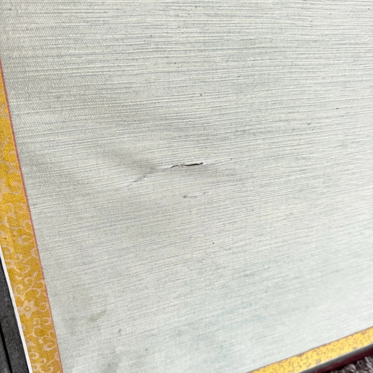 Vintage Chinese 6 Panel Screen/Room Divider - Dolphin & Flamingo