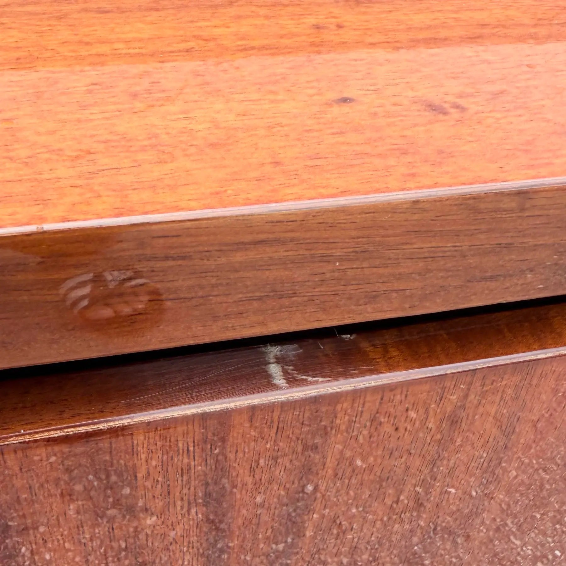 Vintage “Elan” Black Lacquered Koa Wood Cabinets by Henredon - A Pair Dolphin & Flamingo
