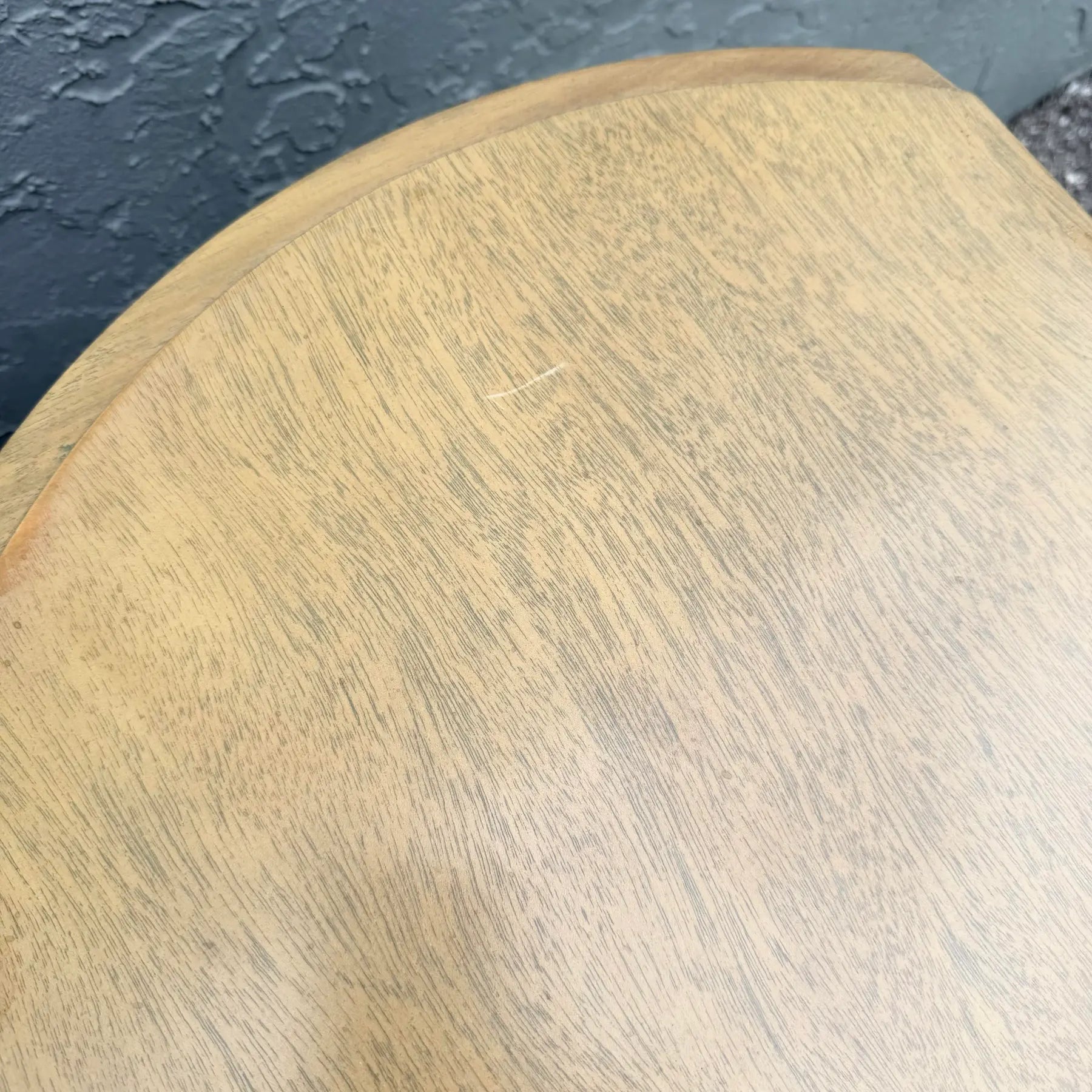 Vintage French Provincial Burlwood Nightstands by Detroit Furniture - A Pair Dolphin & Flamingo