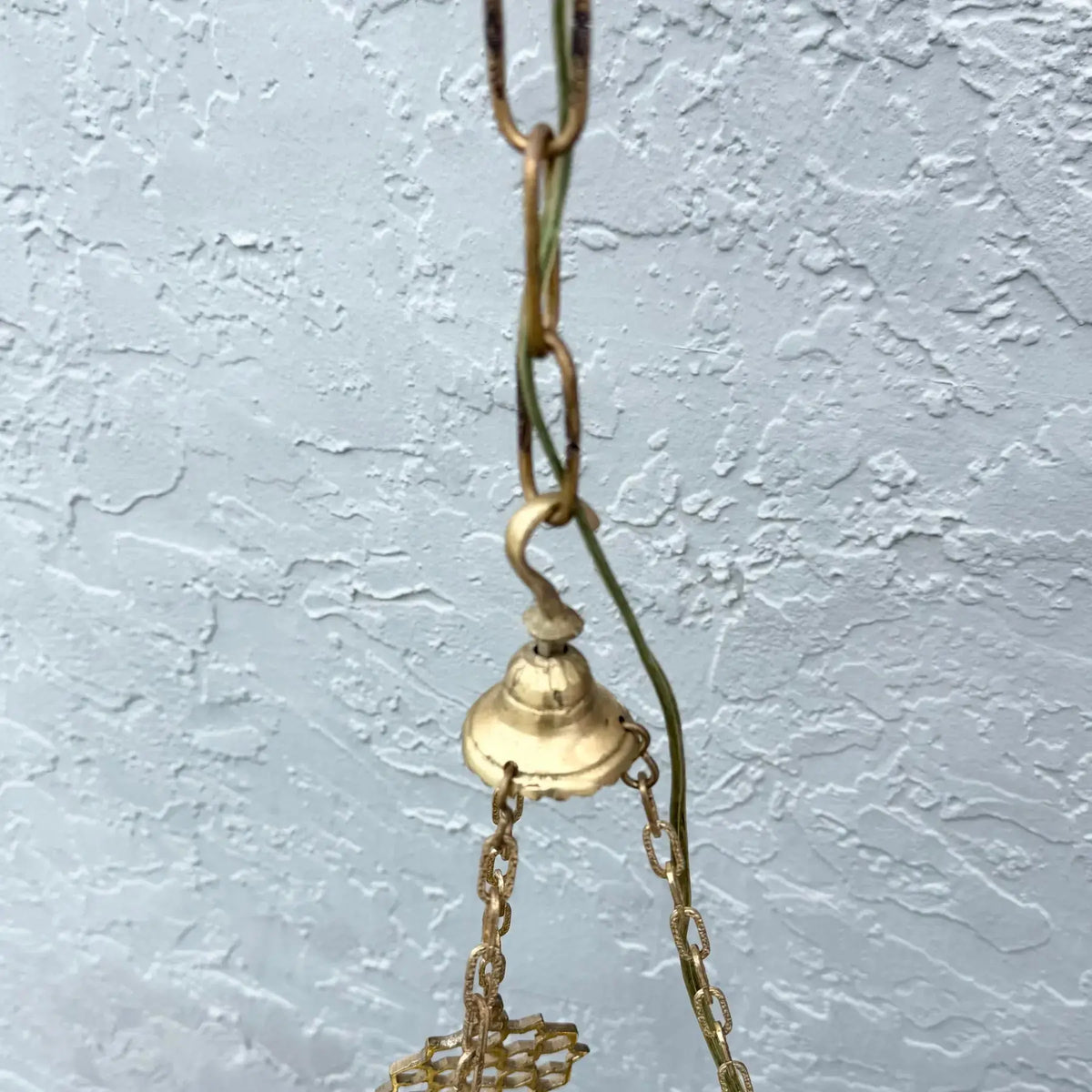 Vintage Middle Eastern Style Pendant Lamp Dolphin & Flamingo