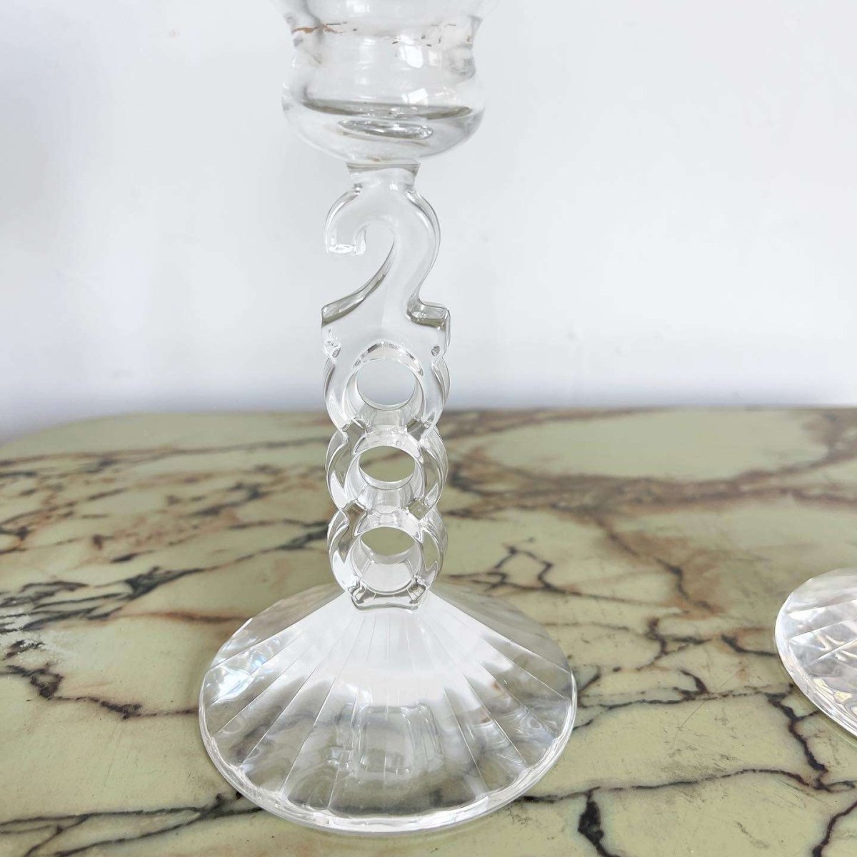 Vintage Millennium Year 2000 Cocktail Glasses - a Pair - Dolphin & Flamingo