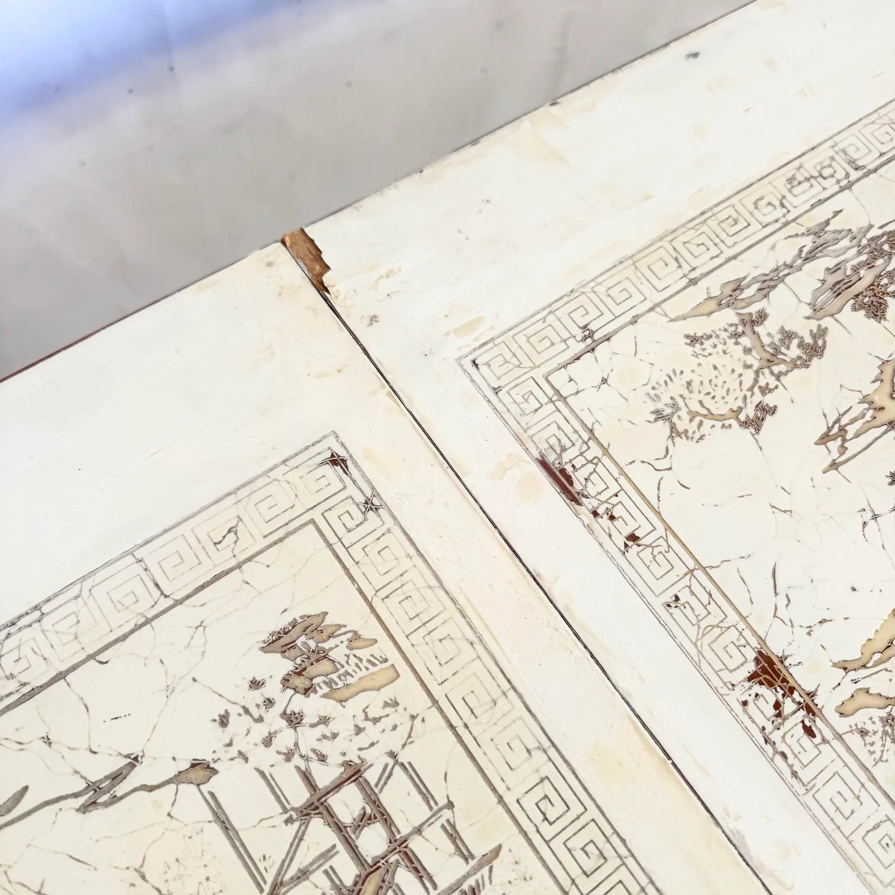 Vintage “Ming Treasure” Hand Carved Ball in Claw Extendable Dining Table by Drexel