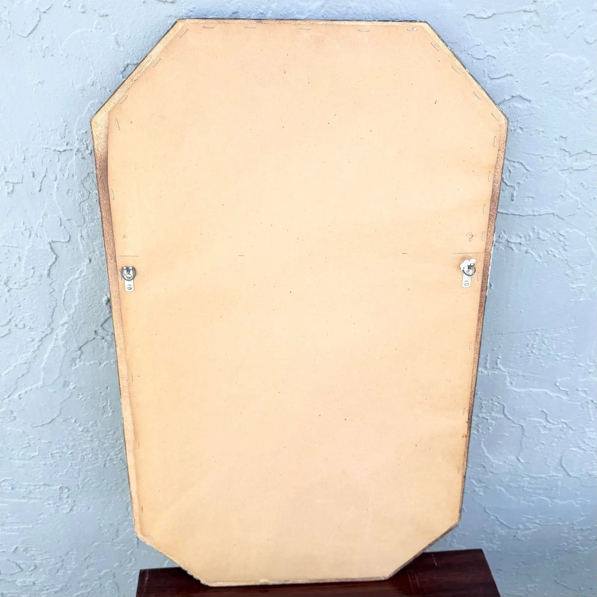 Vintage Octagonal Abalone Shell Octagonal Wall Mirror