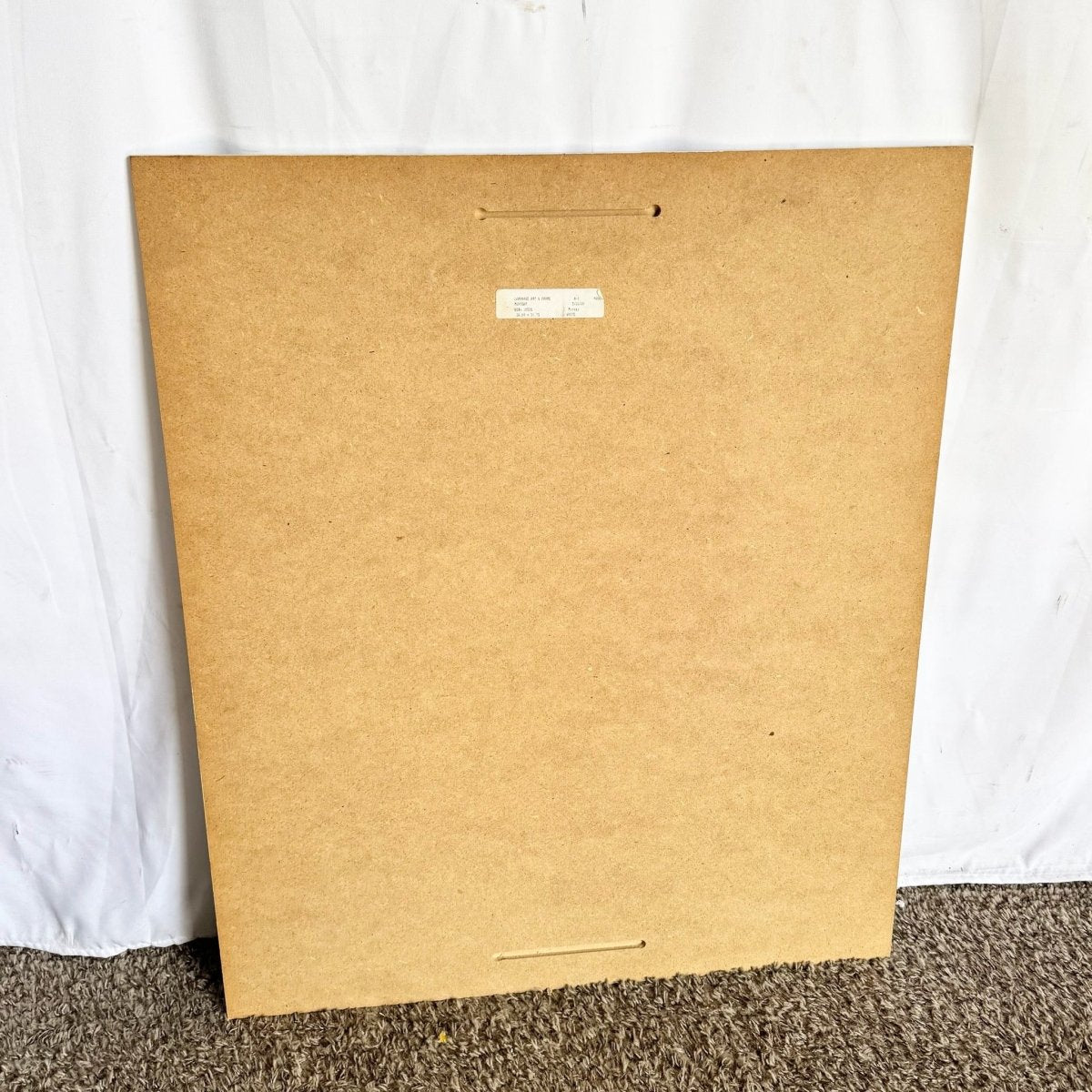 Vintage Thomas McKnight St. Kitts Print on Wood Board - Dolphin & Flamingo