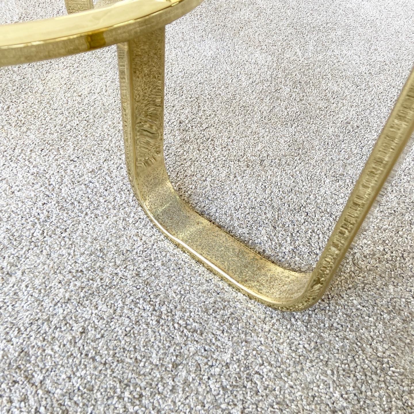 milo baughman brass coffee table - Google Search  Colorful room decor,  Retro home decor, Brass furniture